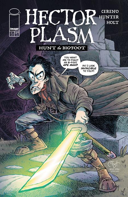 HECTOR PLASM HUNT THE BIGFOOT #1 CVR B DEREK HUNTER VAR (OF 3)