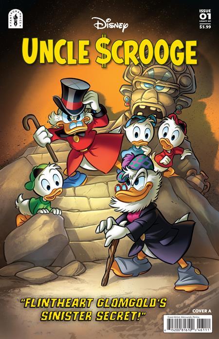 UNCLE SCROOGE FLINTHEART GLOMGOLDS SINISTER SECRET #1 CVR A ALESSANDRO PERINA (OF 3)