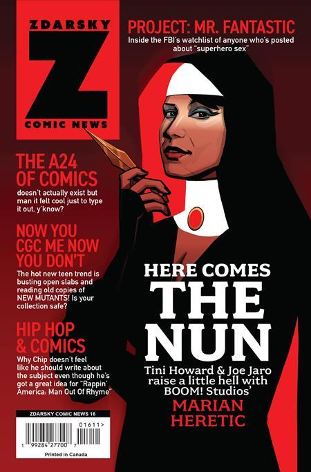 ZDARSKY COMIC NEWS #16 BUNDLE OF 25