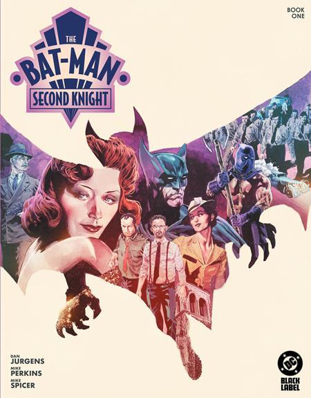 THE BAT-MAN SECOND KNIGHT #1 CVR A MIKE PERKINS OF 6