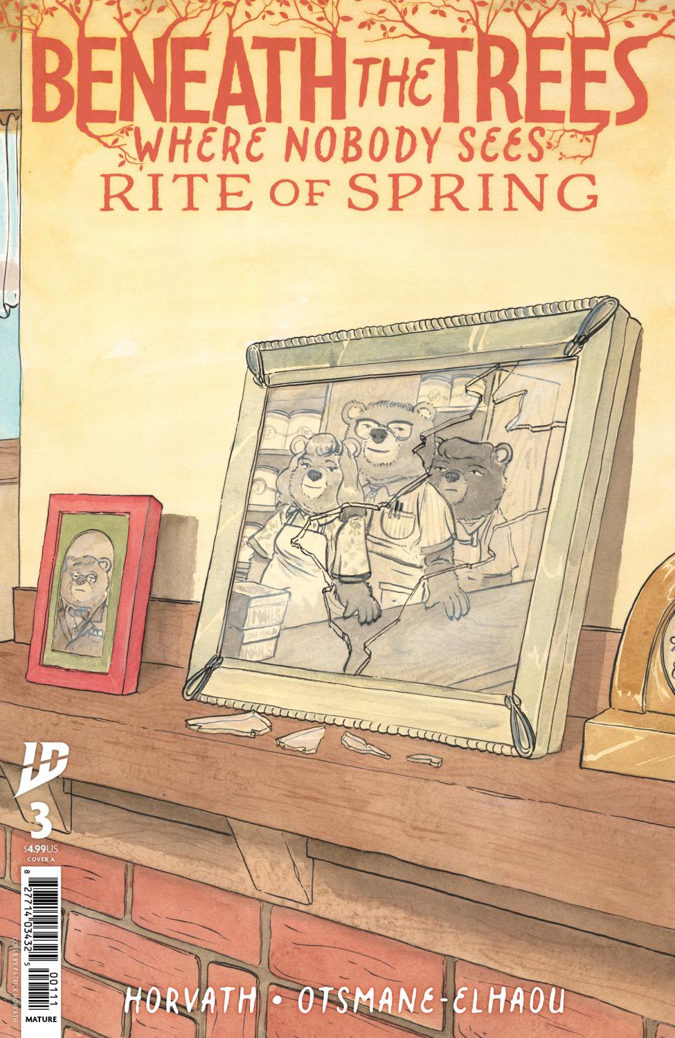BENEATH THE TREES WHERE NOBODY SEES RITE OF SPRING #3 COVER A HORVATH CVR A
