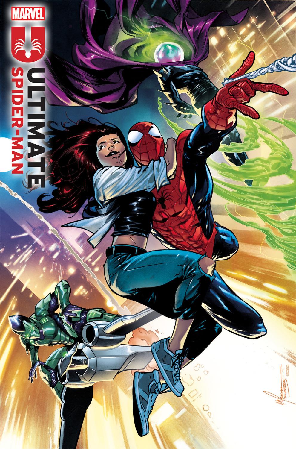 ULTIMATE SPIDER-MAN #21 FRANCESCO MANNA VAR CVR B