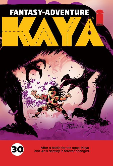 KAYA #30 CVR A WES CRAIG