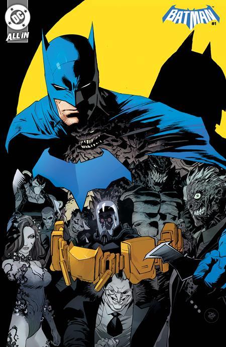 BATMAN #1 SECOND PRINTING CVR B DAN MORA CARD STOCK VAR