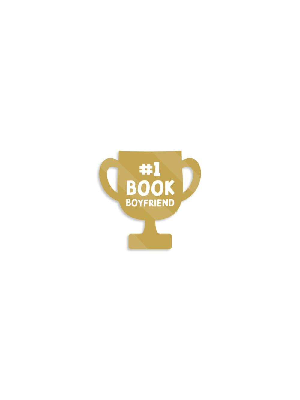 #1 BOOK BOYFRIEND ENAMEL PIN
