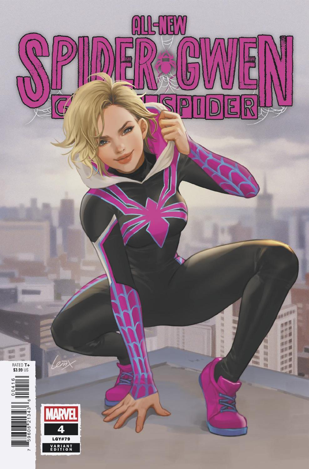 ALL-NEW SPIDER-GWEN THE GHOST-SPIDER #4 LEIRIX VAR 1:25 INCV