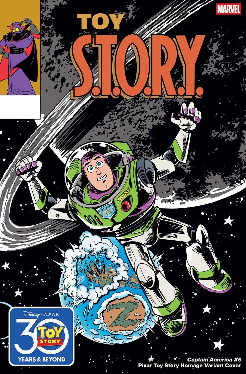 CAPTAIN AMERICA #5 MARCO FORCELLONI PIXAR TOY STORY HOMAGE VAR CVR G