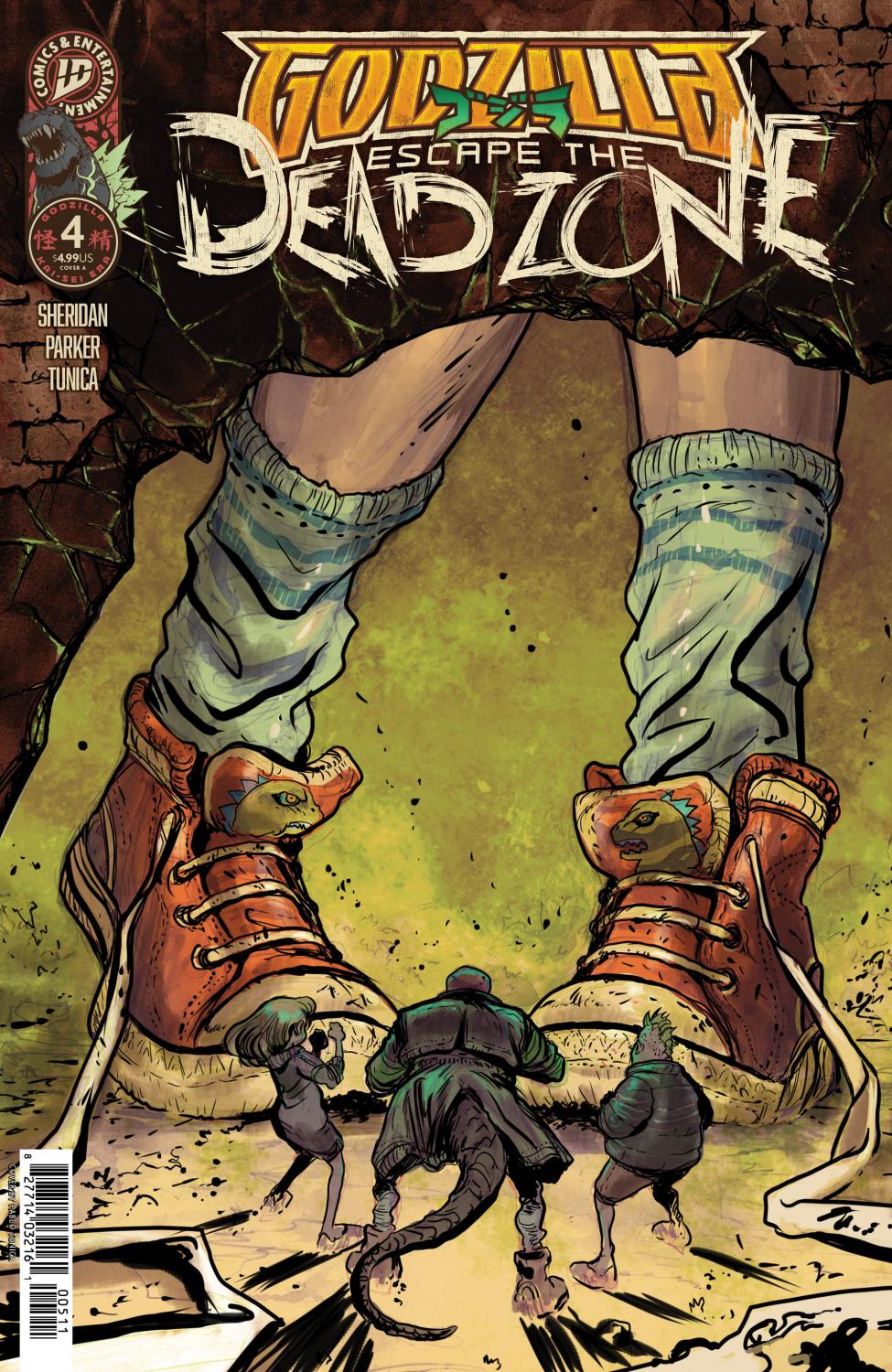 GODZILLA ESCAPE THE DEADZONE KAI-SEI ERA #4 COVER A TUNICA CVR A