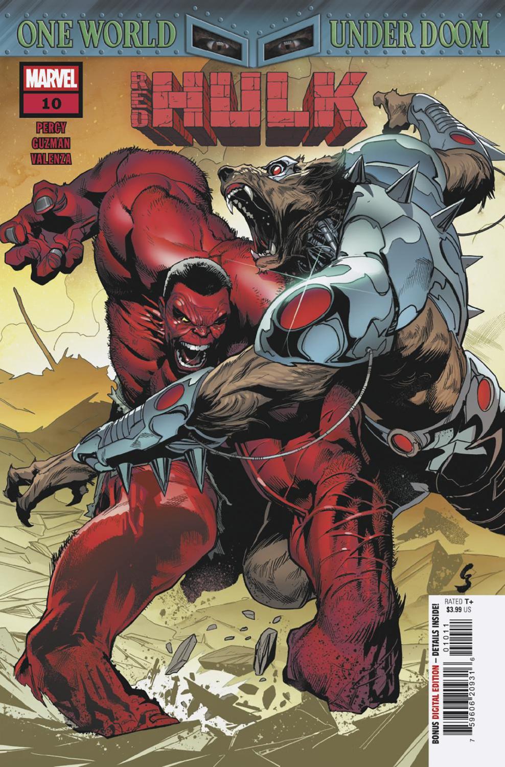 RED HULK #10 DOOM CVR A