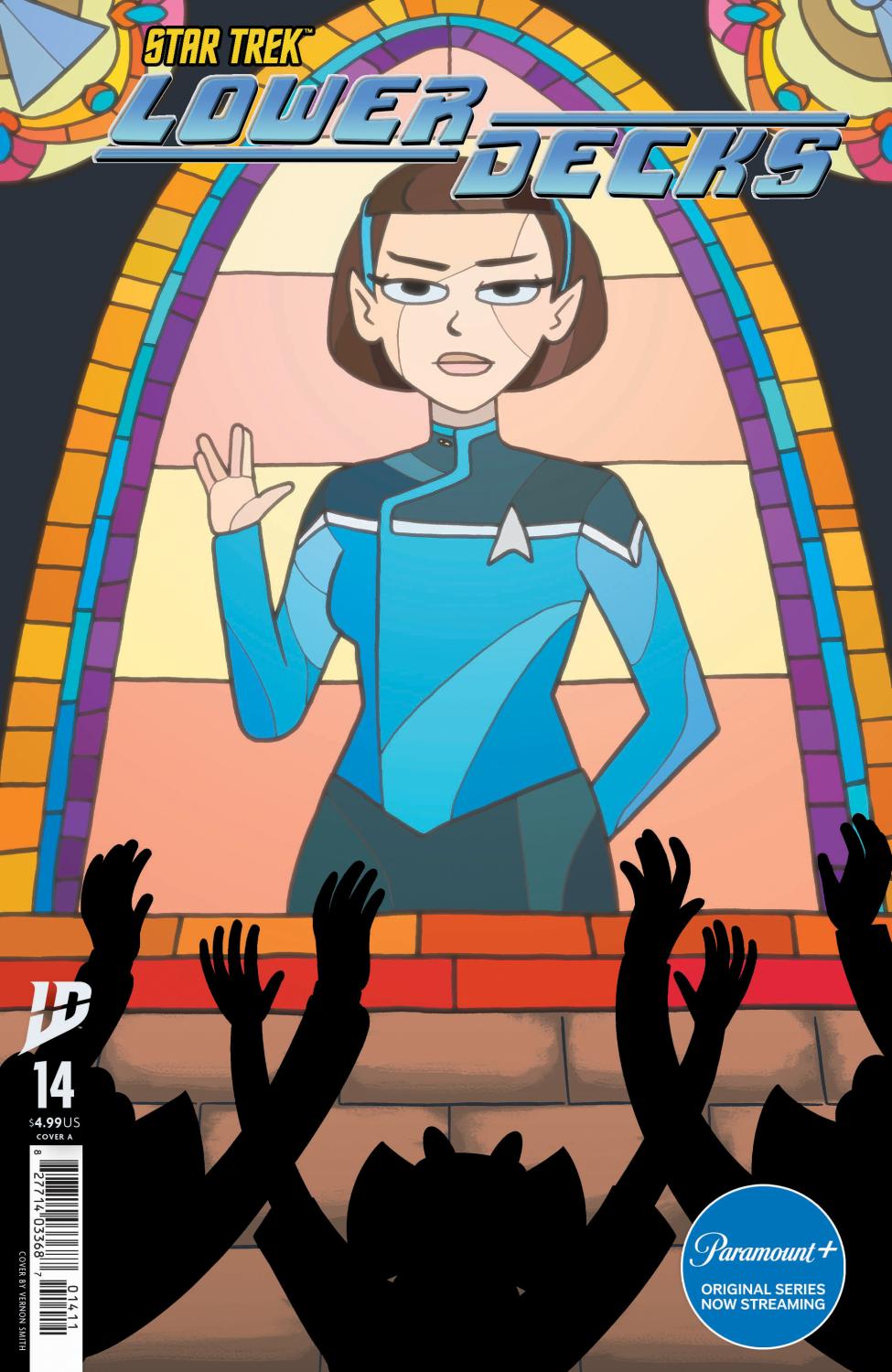 STAR TREK LOWER DECKS #14 COVER A SMITH CVR A