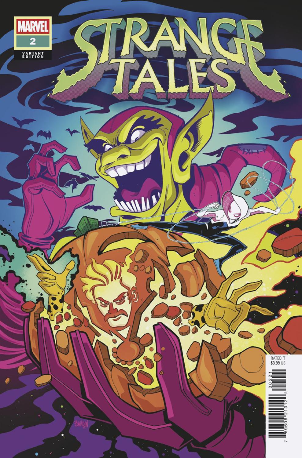 STRANGE TALES #2 DAVE BARDIN VAR CVR B