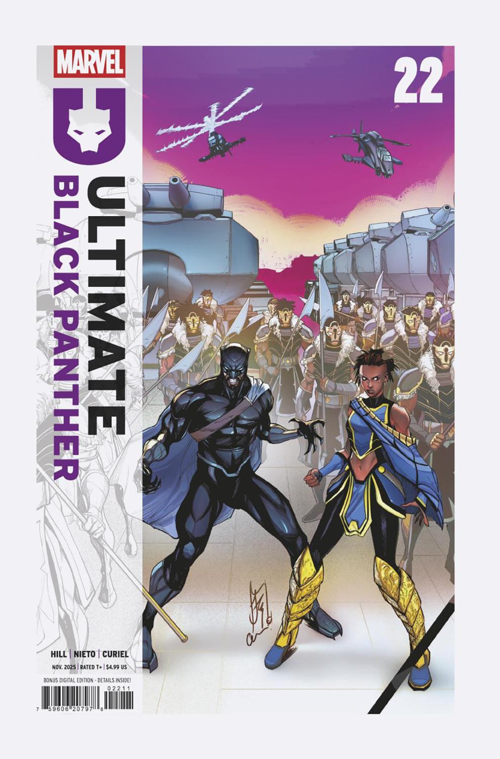 ULTIMATE BLACK PANTHER #22 CVR A