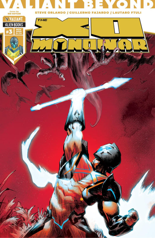 VALIANT BEYOND THE X-O MANOWAR #3 VAR C KOTIAN CVR C
