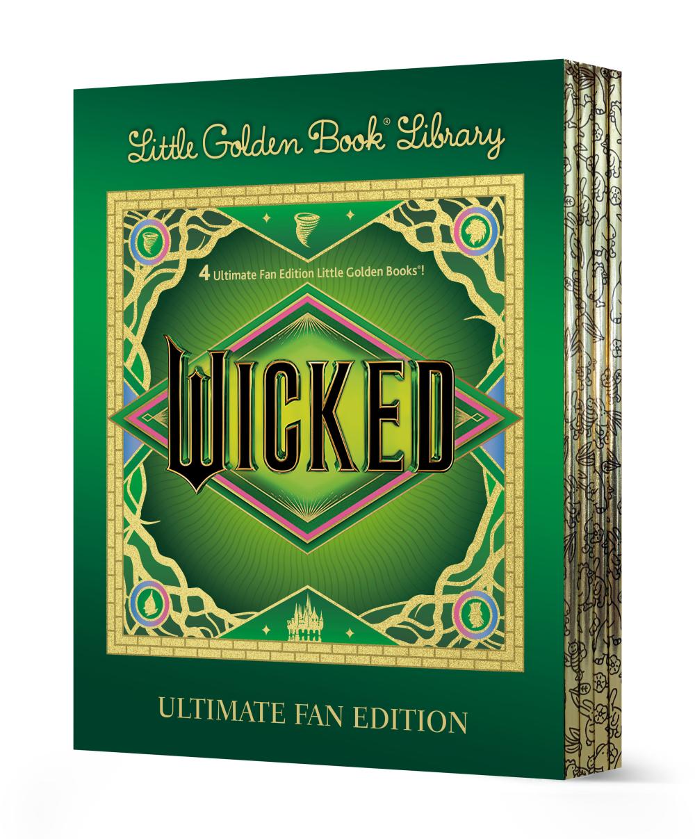 WICKED LITTLE GOLDEN BOOK BOXED SET ULTIMATE FAN EDITION UNIVERSAL PICTURES WICKED