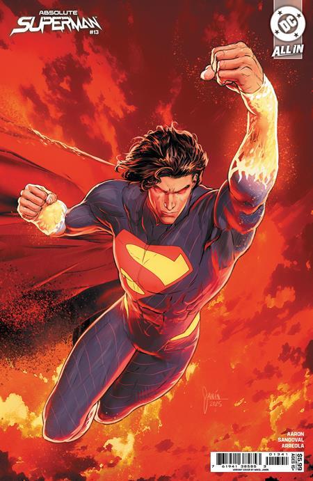 ABSOLUTE SUPERMAN #13 CVR C MIKEL JANIN CARD STOCK VAR
