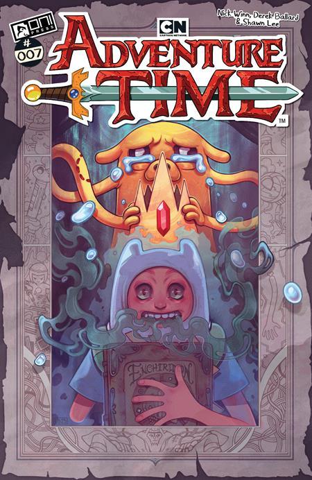 ADVENTURE TIME 2025 #7 CVR D INC 1:10 ELIZABETH BEALS TRIPTYCH VAR