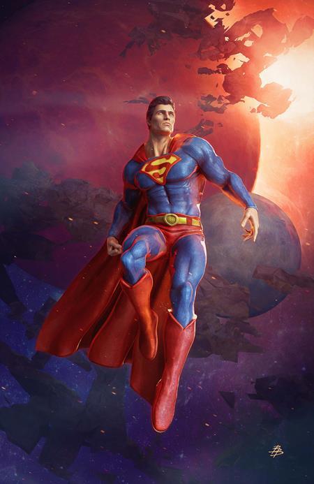 ADVENTURES OF SUPERMAN BOOK OF EL #3 CVR C BJORN BARENDS CARD STOCK VAR (OF 12)