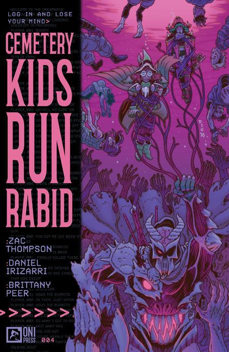 CEMETERY KIDS RUN RABID #4 CVR A DANIEL IRIZARRI (OF 4)