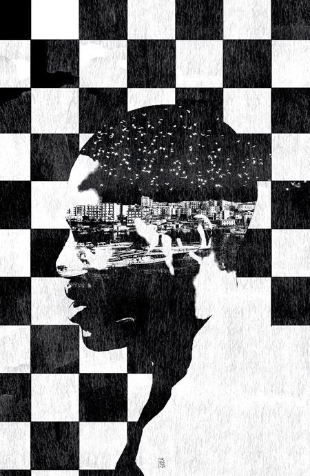 CROWNSVILLE #1 CVR F INC 1:50 ANDREA SORRENTINO B&W VAR