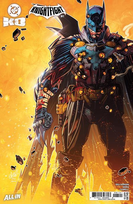 DC K.O. KNIGHTFIGHT #1 CVR B JONBOY MEYERS CARD STOCK VAR (OF 4)