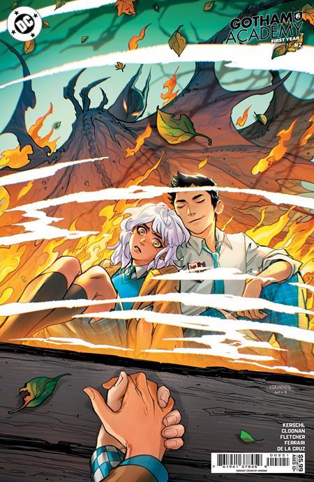 GOTHAM ACADEMY FIRST YEAR #2 CVR B HAINING CARD STOCK VAR (OF 6)