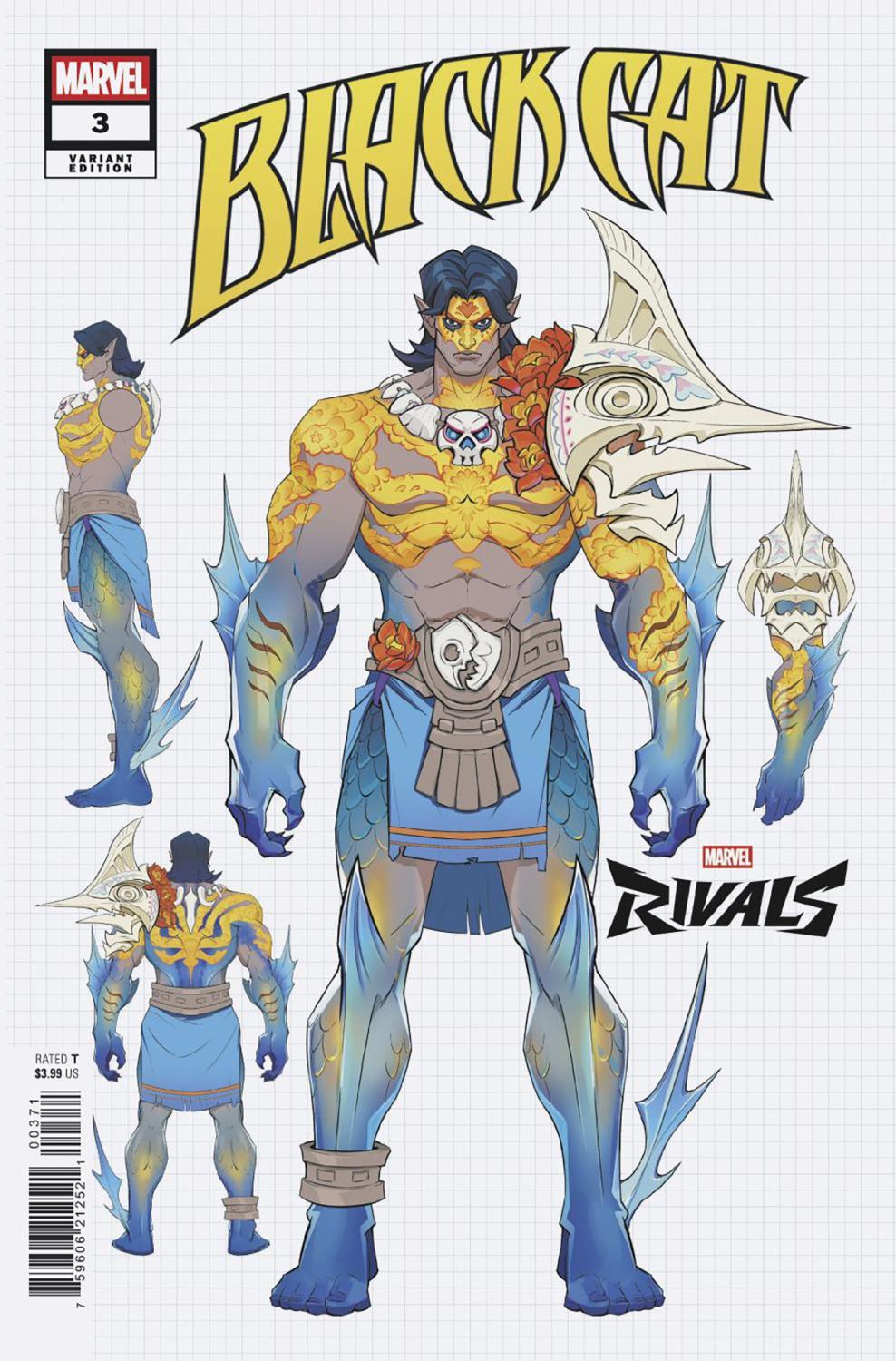 BLACK CAT #3 NETEASE GAMES MARVEL RIVALS VAR CVR G