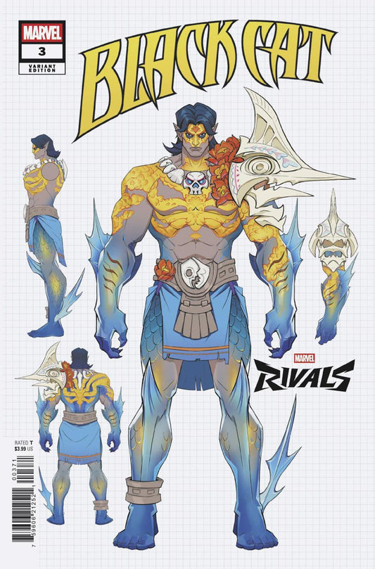 BLACK CAT #3 NETEASE GAMES MARVEL RIVALS VAR CVR G
