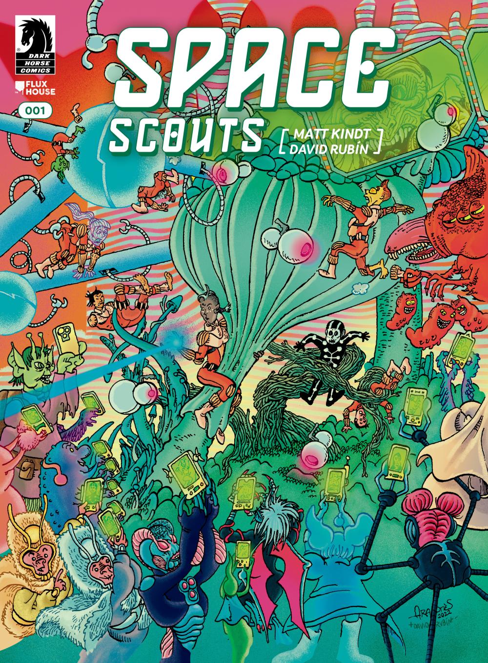 SPACE SCOUTS #1 CVR B SERGIO ARAGONES