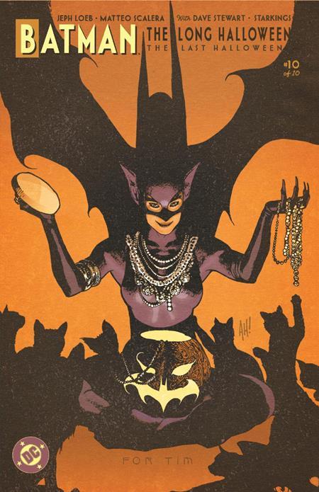 BATMAN THE LONG HALLOWEEN THE LAST HALLOWEEN #10 CVR C ADAM HUGHES CARD STOCK VAR OF 10