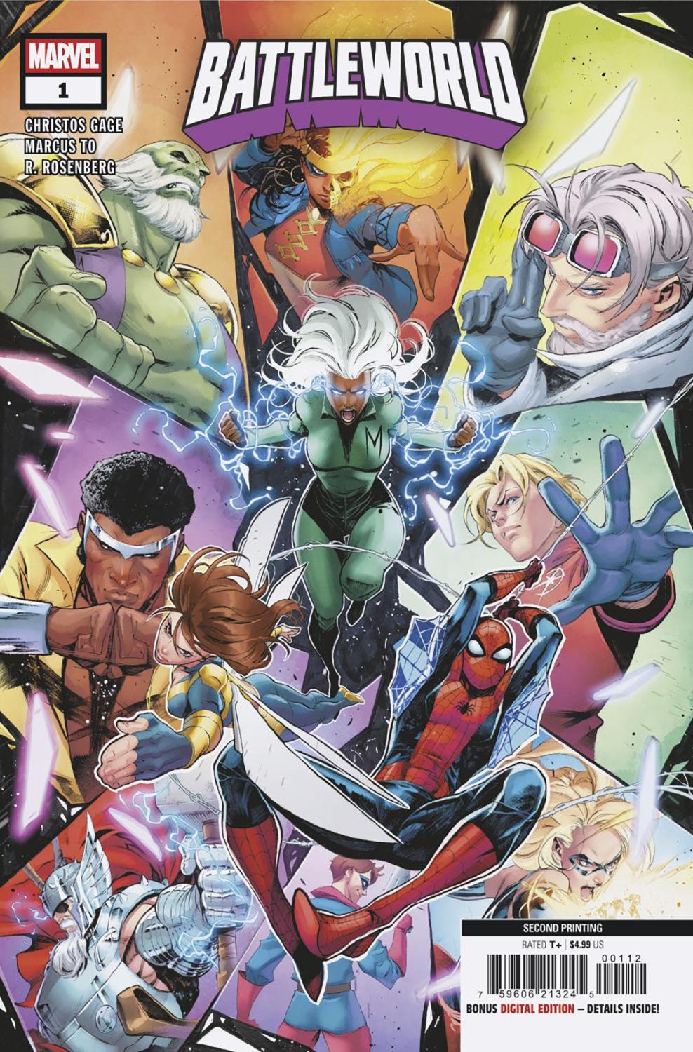 BATTLEWORLD #1 IBAN COELLO 2ND PRINTING VAR CVR A