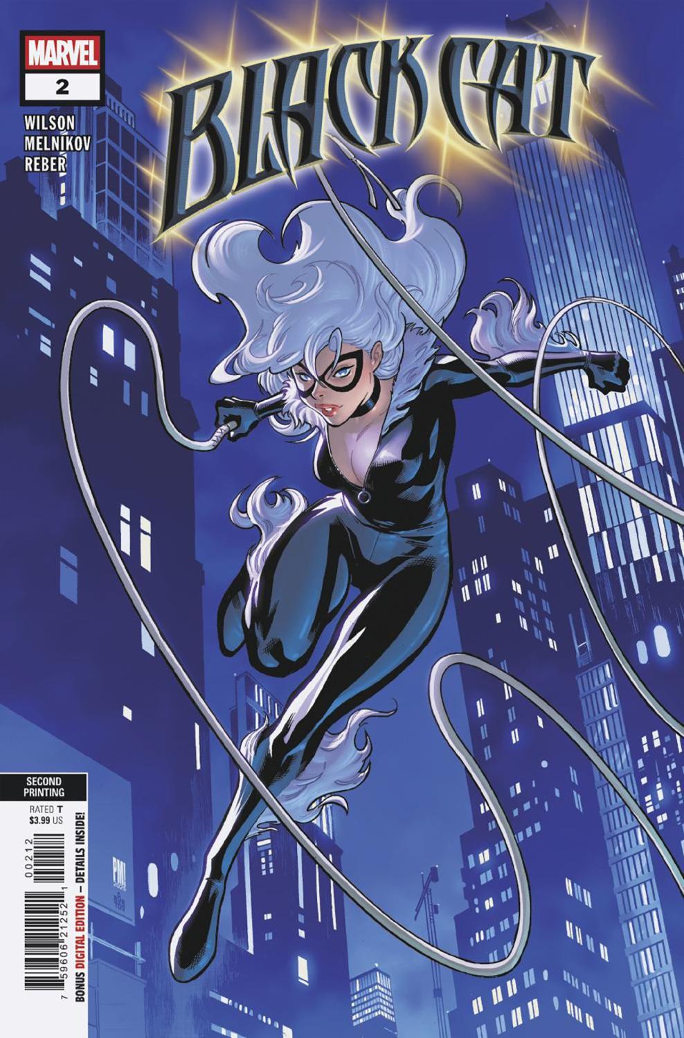 BLACK CAT #2 PACO MEDINA 2ND PRINTING VAR CVR A