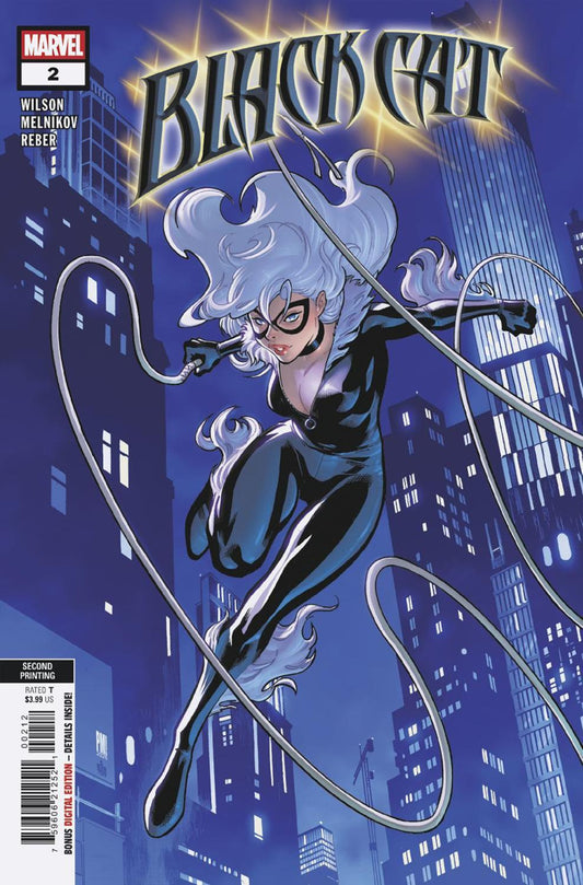 BLACK CAT #2 PACO MEDINA 2ND PRINTING VAR CVR A