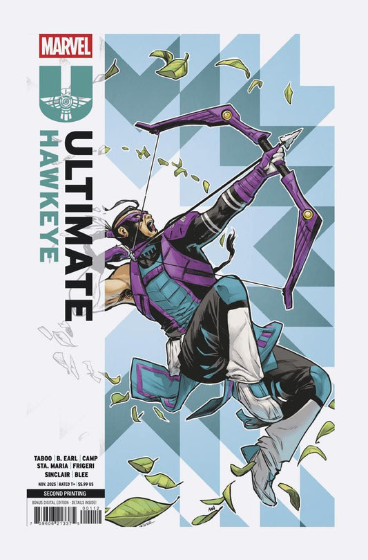 ULTIMATE HAWKEYE #1 CARMEN CARNERO 2ND PRINTING VAR CVR A