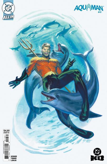 AQUAMAN #12 CVR C DAVID TALASKI CARD STOCK VAR DC K.O.