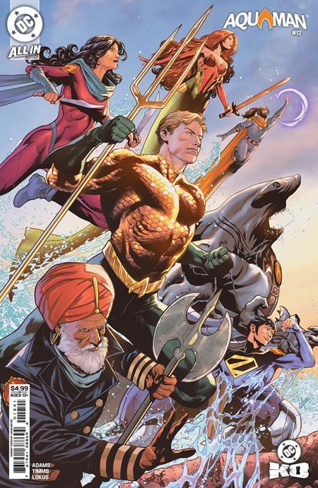 AQUAMAN #12 CVR D LUCAS MEYER CARD STOCK VAR DC K.O.