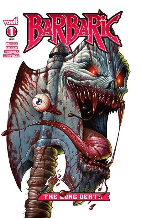 BARBARIC THE LONG DEATH #1 CVR B INC 1:10 PETE CARROLL VAR (OF 3)