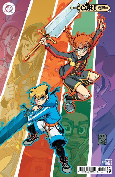 C.O.R.T. CHILDREN OF THE ROUND TABLE #4 CVR B JON SOMMARIVA CARD STOCK VAR (OF 6)