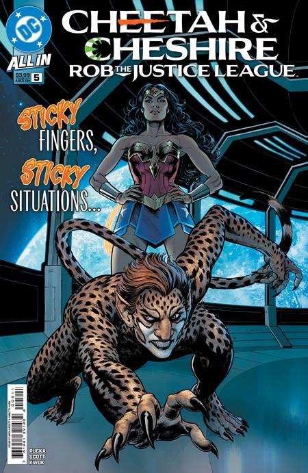 CHEETAH AND CHESHIRE ROB THE JUSTICE LEAGUE #5 CVR A NICOLA SCOTT (OF 6)