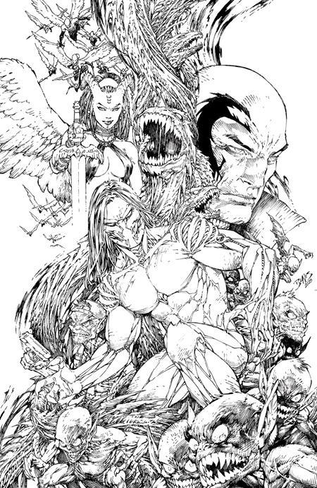 DARKNESS 2025 #1 CVR H INC 1:100 ED BENES VAR