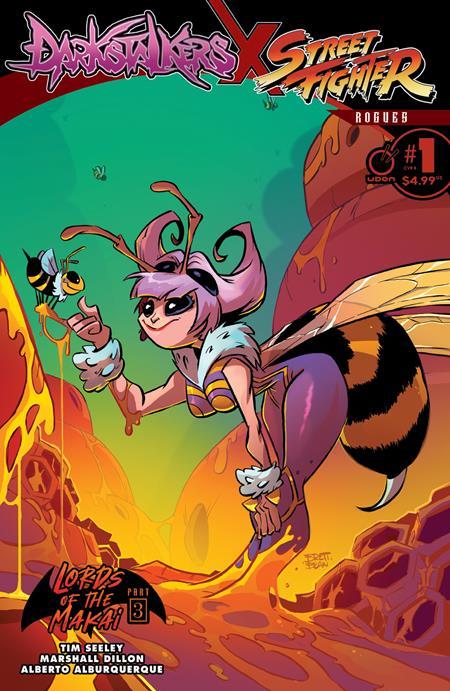 DARKSTALKERS X STREET FIGHTER ROGUES #1 ONE SHOT CVR B BRETT BEAN VAR