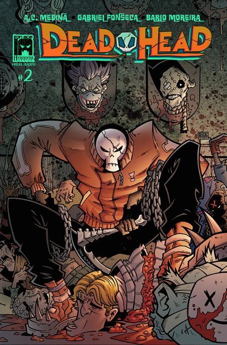 DEAD HEAD #2 CVR B RYAN G BROWNE VAR (OF 6)