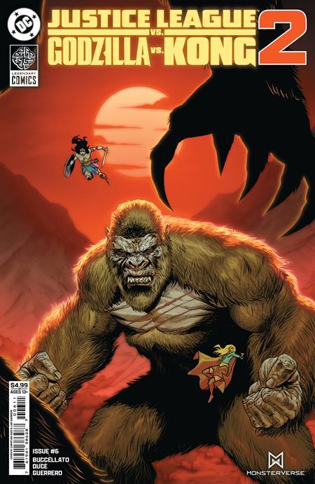 JUSTICE LEAGUE VS GODZILLA VS KONG 2 #6 CVR A CHRISTIAN DUCE (OF 7)