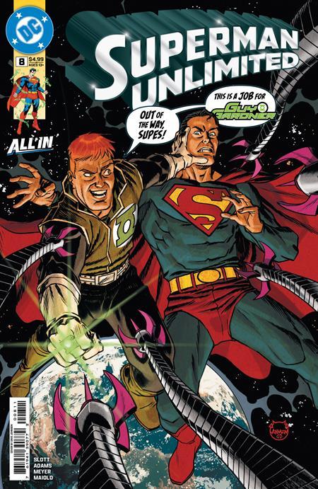 SUPERMAN UNLIMITED #8 CVR A DAVE JOHNSON