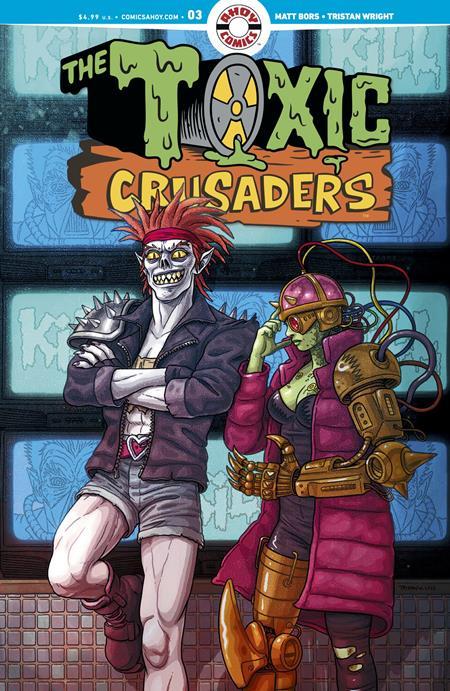TOXIC CRUSADERS #3 CVR A TRISTAN WRIGHT (OF 5)