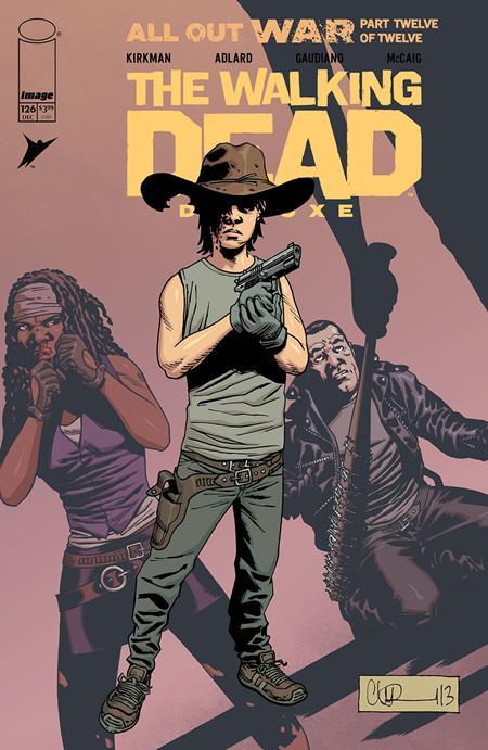 WALKING DEAD DELUXE #126 CVR B CHARLIE ADLARD & DAVE MCCAIG VAR