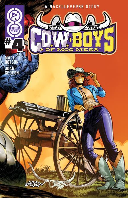 WILD WEST COW-BOYS OF MOO MESA #4 CVR A JUAN GEDEON (OF 4)