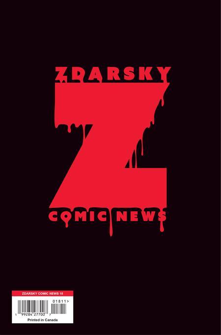 ZDARSKY COMIC NEWS #18 BUNDLE OF 25