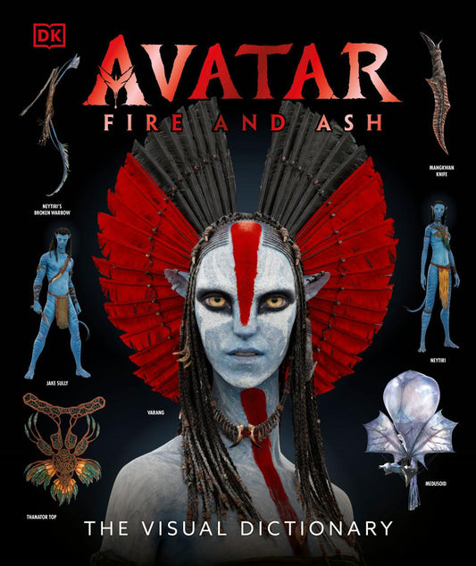 AVATAR FIRE AND ASH THE VISUAL DICTIONARY HC