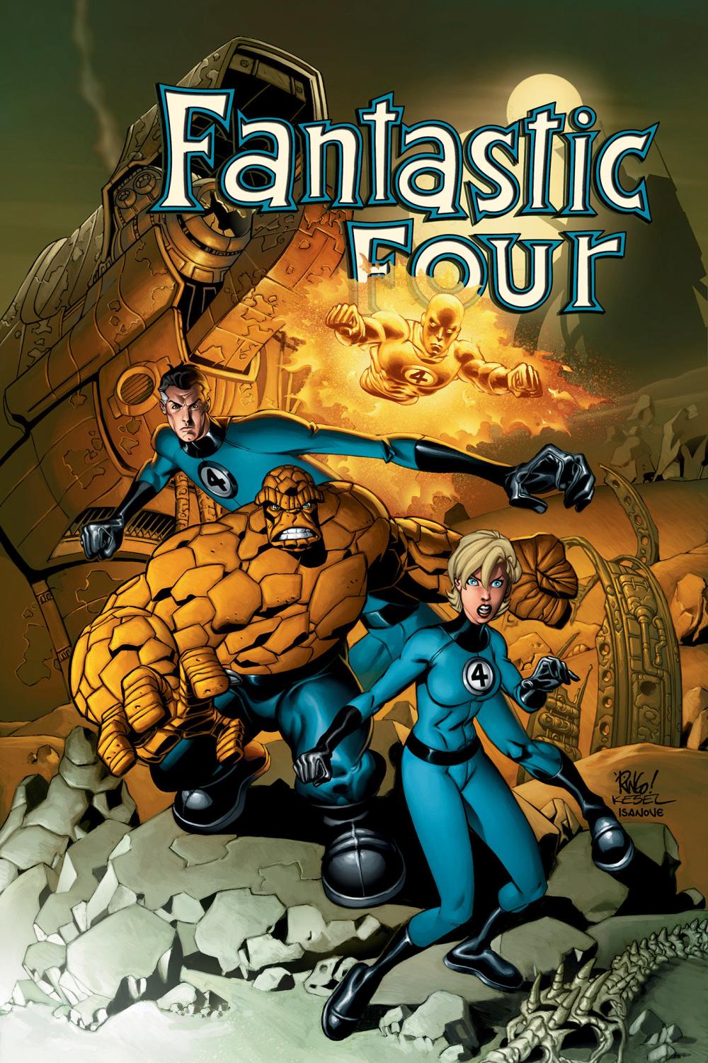 FANTASTIC FOUR BY WAID AND WIERINGO RISING STORM TP
