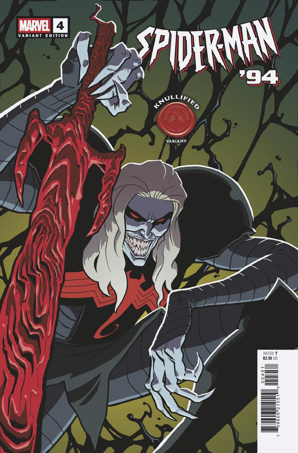 SPIDER-MAN 94 #4 JUSTIN MASON KNULLIFIED VAR CVR E